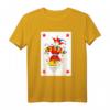 Joker Spielkarte Vintage Roter Anzug Clown Gruppenkostüm T-Shirt – Perfekt für Halloween, Fasching & Casino Partys