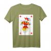 Joker Spielkarte Vintage Roter Anzug Clown Gruppenkostüm T-Shirt – Perfekt für Halloween, Fasching & Casino Partys