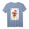 Joker Spielkarte Vintage Roter Anzug Clown Gruppenkostüm T-Shirt – Perfekt für Halloween, Fasching & Casino Partys