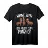 Pferde Ponyhof Mädchen Reiten Reiterin Pferd T-Shirt – Perfektes Geschenk für Pferdeliebhaberinnen, Reit- und Dressursportfans
