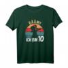 Mädchen Tanzen Bääm Ich bin 10 Jahre Dab Geburtstag Party T-Shirt – Lustiges Party Motiv für Kindergeburtstag & kreative Geschenkidee
