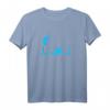 Kitesurfer Herzschlag EKG Kiteboard Surfer Wassersport T-Shirt – Perfektes Geschenk für Wassersportliebhaber zum Geburtstag, Weihnachten & Vatertag