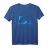 Kitesurfer Herzschlag EKG Kiteboard Surfer Wassersport T-Shirt – Perfektes Geschenk für Wassersportliebhaber zum Geburtstag, Weihnachten & Vatertag