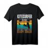 Herren Kitesurfing Papa Kitesurfer Vater T-Shirt – Lustiges Wassersport-Geschenk für Kiteboarder, Trainer & Kitesurf-Wettbewerbe