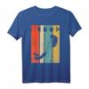 Kiteboarding & Kitesurfen Vintage Stripes T-Shirt – Retro Used-Look Design für Kiteboarder und Wassersportfans