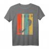 Kiteboarding & Kitesurfen Vintage Stripes T-Shirt – Retro Used-Look Design für Kiteboarder und Wassersportfans