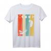 Kiteboarding & Kitesurfen Vintage Stripes T-Shirt – Retro Used-Look Design für Kiteboarder und Wassersportfans