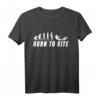 Evolution Kite-Surfer T-Shirt – Cooles Geschenk für Kitesurfer & Wassersportliebhaber, perfekt für jeden Anlass