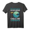 Herren Kitesurfing Opa Kitesurfer T-Shirt - Lustiges Strand- und Wassersportdesign für Kitesurfer-Opas