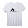 Hydrofoil Wingfoil Kiten Foil Wing Surf Herzschlag T-Shirt – Perfektes Wassersport-Outfit für Kitesurfer, Surfer & Wasserskifahrer im Sommer