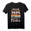 Kitesurfender Papa Cooler T-Shirt – Perfektes Geschenk für Vatertag, Geburtstag & Weihnachten für Kiteboarding Fans