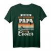 Kitesurfender Papa Cooler T-Shirt – Perfektes Geschenk für Vatertag, Geburtstag & Weihnachten für Kiteboarding Fans