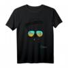 Totenkopf Skull Surfen Palmen Meer Strand Beach Kitesurfen T-Shirt – Perfektes Geschenk für Surfer, Segler & Wassersportler