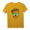 Totenkopf Skull Surfen Palmen Meer Strand Beach Kitesurfen T-Shirt – Perfektes Geschenk für Surfer, Segler & Wassersportler