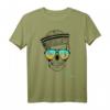 Totenkopf Skull Surfen Palmen Meer Strand Beach Kitesurfen T-Shirt – Perfektes Geschenk für Surfer, Segler & Wassersportler