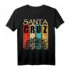 Retro Vintage Santa Cruz Kalifornien Surfer T-Shirt – Perfekte Strand- und Urlaubsmode, ideales Geschenk für Surfer & Wellenliebhaber