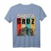 Retro Vintage Santa Cruz Kalifornien Surfer T-Shirt – Perfekte Strand- und Urlaubsmode, ideales Geschenk für Surfer & Wellenliebhaber