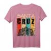 Retro Vintage Santa Cruz Kalifornien Surfer T-Shirt – Perfekte Strand- und Urlaubsmode, ideales Geschenk für Surfer & Wellenliebhaber