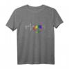 Gay Pride Regenbogen Herzschlag Kitesurfen T-Shirt – Perfektes Geschenk für Wassersportler, LGBT-Community & Pride-Unterstützer