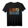 Kletterausrüstung für Outdoor Kletterer T-Shirt - Boulder-Design, Geschenk für Kletterfreunde & Abenteurer