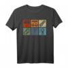 Kletterausrüstung für Outdoor Kletterer T-Shirt - Boulder-Design, Geschenk für Kletterfreunde & Abenteurer