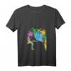 Damen Felsklettern Retro Bouldern Kletterer T-Shirt mit V-Ausschnitt - Perfektes Geschenk für Kletterinnen und Bouldering-Fans