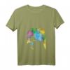 Damen Felsklettern Retro Bouldern Kletterer T-Shirt mit V-Ausschnitt - Perfektes Geschenk für Kletterinnen und Bouldering-Fans