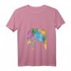 Damen Felsklettern Retro Bouldern Kletterer T-Shirt mit V-Ausschnitt - Perfektes Geschenk für Kletterinnen und Bouldering-Fans