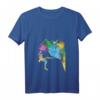 Damen Felsklettern Retro Bouldern Kletterer T-Shirt mit V-Ausschnitt - Perfektes Geschenk für Kletterinnen und Bouldering-Fans