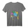 Damen Felsklettern Retro Bouldern Kletterer T-Shirt mit V-Ausschnitt - Perfektes Geschenk für Kletterinnen und Bouldering-Fans