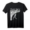 Klettersteiger Kletterer T-Shirt – Der Himmel ist die Grenze im Vintage- und Used-Look für Bergsteiger und Kletterer