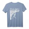 Klettersteiger Kletterer T-Shirt – Der Himmel ist die Grenze im Vintage- und Used-Look für Bergsteiger und Kletterer