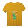 Damen T-Rex Bouldern und Klettern T-Shirt mit V-Ausschnitt – Lustiges Kletterdesign, perfekt als Geschenk für Boulder- und Kletterfans jeden Alters