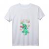 Damen T-Rex Bouldern und Klettern T-Shirt mit V-Ausschnitt – Lustiges Kletterdesign, perfekt als Geschenk für Boulder- und Kletterfans jeden Alters