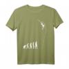 Klettern Evolution T-Shirt – Lustiges Geschenk für Kletterer, Boulder und Freeclimbing Fans