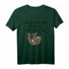 Bouldern Klettern T-Shirt mit Faultier Design – Lustiges Klettershirt für Boulderfans und Kletterabenteurer