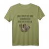 Bouldern Klettern T-Shirt mit Faultier Design – Lustiges Klettershirt für Boulderfans und Kletterabenteurer