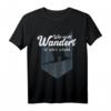 Wer nicht wandert wandern Geschenk - T-Shirt für Wanderer, Bergsteiger & Naturfreunde als perfektes Geschenk für Bergliebhaber