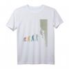 Klettern Bouldern Evolution Bergsteigen Geschenk T-Shirt - Perfekt für Kletterer und Boulderfans zu Weihnachten & Geburtstag