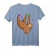 Faultier Klettern Bouldern lustig T-Shirt – Perfektes Geschenk für Kletterer, Boulder-Enthusiasten, Männer, Frauen & Kinder