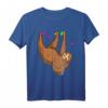 Faultier Klettern Bouldern lustig T-Shirt – Perfektes Geschenk für Kletterer, Boulder-Enthusiasten, Männer, Frauen & Kinder