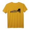 Klettern Boulder Climbing Evolution T-Shirt – Perfekt als Geschenk für Kletterer, Boulderfans und Bergsteiger für Indoor und Outdoor Abenteuer