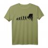 Klettern Boulder Climbing Evolution T-Shirt – Perfekt als Geschenk für Kletterer, Boulderfans und Bergsteiger für Indoor und Outdoor Abenteuer