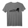 Klettern Boulder Climbing Evolution T-Shirt – Perfekt als Geschenk für Kletterer, Boulderfans und Bergsteiger für Indoor und Outdoor Abenteuer