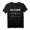 Klettersteiger, Kletterer und Bouldern Enthusiasten T-Shirt – Perfektes Geschenk für Wandklettern, Bouldern & Abseilen