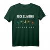 Klettersteiger, Kletterer und Bouldern Enthusiasten T-Shirt – Perfektes Geschenk für Wandklettern, Bouldern & Abseilen