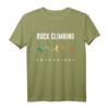 Klettersteiger, Kletterer und Bouldern Enthusiasten T-Shirt – Perfektes Geschenk für Wandklettern, Bouldern & Abseilen