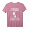 Ich brauche keine Therapie ich muss einfach nur bouldern T-Shirt – Lustiges Kletter- und Boulder-Outfit für Kletterer