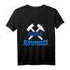 Glück auf Steiger & Aufsteiger Fußball T-Shirt – Knappen Design mit Schlägel und Eisen, ideales Fanartikel-Geschenk für Bergleute und Fußballfans