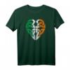 Herzförmiger keltischer Knoten T-Shirt – Traditionelles irisches Design, perfektes Geschenk für Irland-Fans